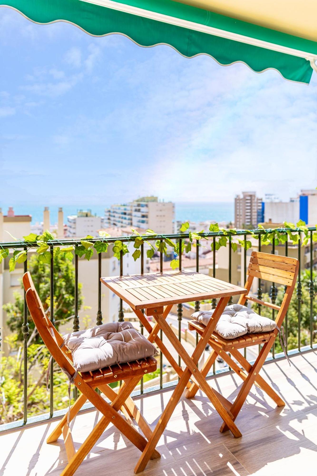 Frida'S Home-Sea View Terrace Torremolinos Ngoại thất bức ảnh