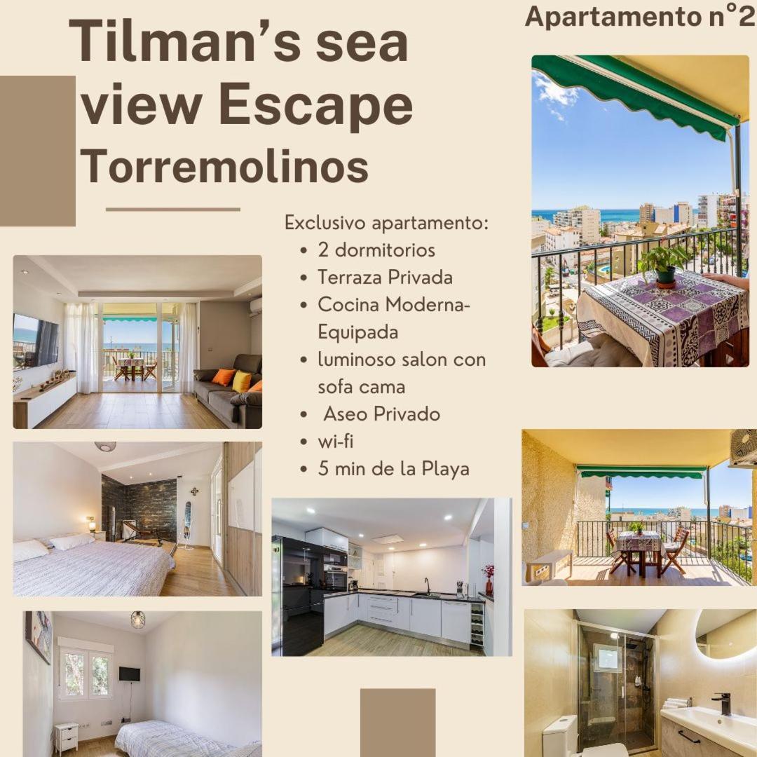 Frida'S Home-Sea View Terrace Torremolinos Ngoại thất bức ảnh